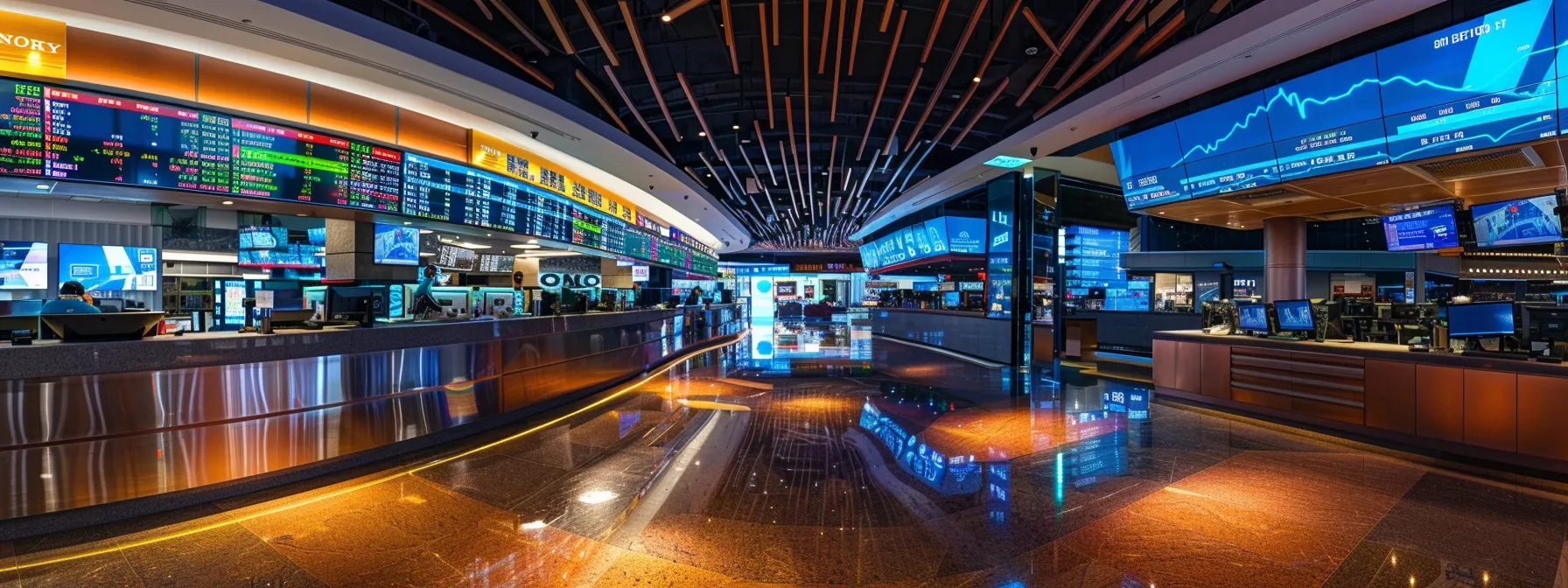 a dynamic, high-tech trading environment showcasing vivid screens displaying real-time stock alerts, illuminated by vibrant market graphs and integrating seamlessly with advanced trading software. a dynamic, high-tech trading environment showcasing vivid screens displaying real-time stock alerts, illuminated by vibrant market graphs and integrating seamlessly with advanced trading software.