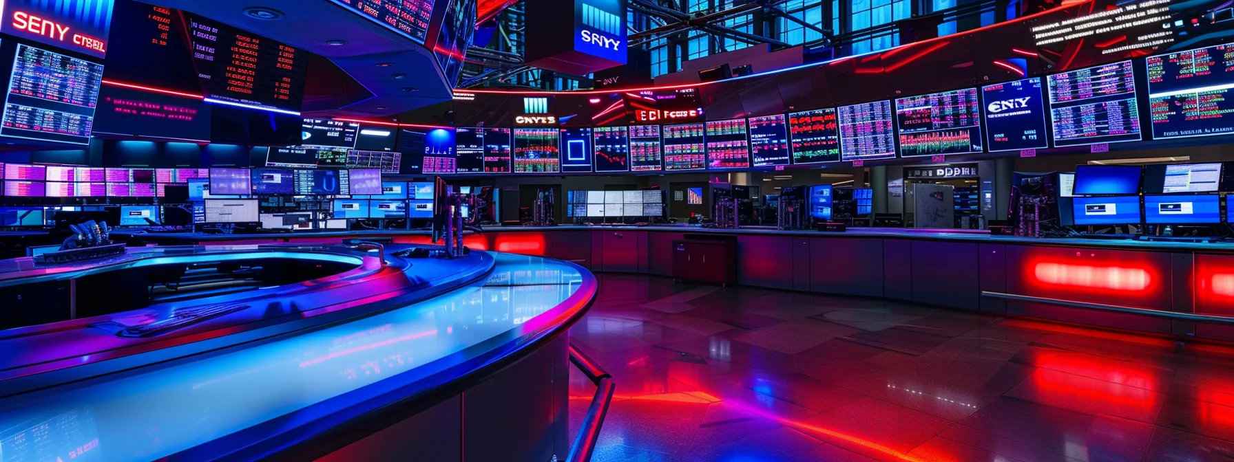 a dynamic stock market scene featuring glowing digital alerts across vibrant screens, capturing the fast-paced essence of trading while emphasizing the importance of timely information for informed decision-making. a dynamic stock market scene featuring glowing digital alerts across vibrant screens, capturing the fast-paced essence of trading while emphasizing the importance of timely information for informed decision-making.