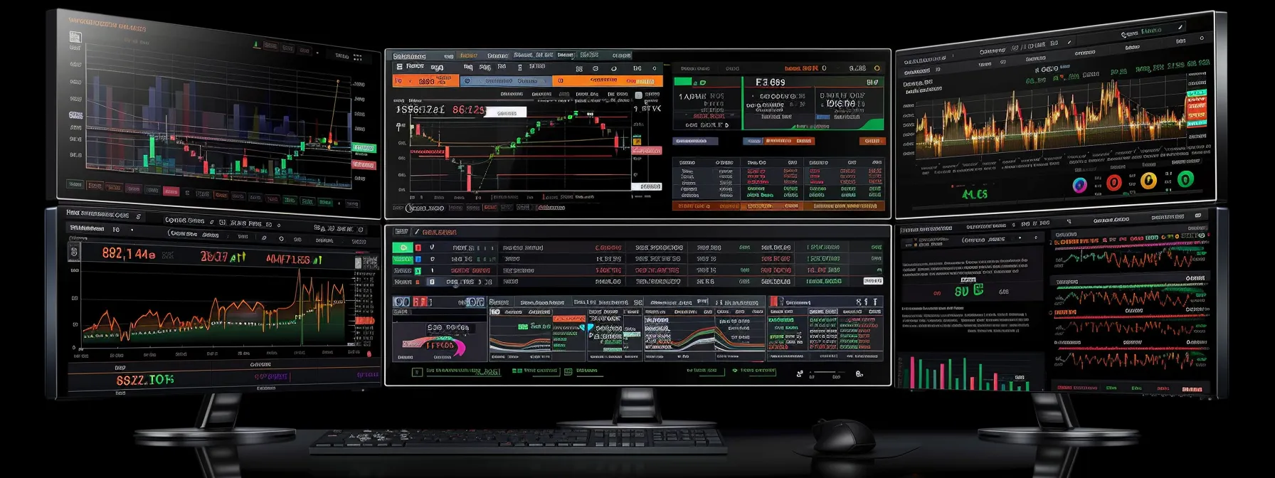 a dynamic trading dashboard illuminated by bright notifications, showcasing a seamless interface on various devices, emphasizing user engagement and timely alerts in a modern financial environment. a dynamic trading dashboard illuminated by bright notifications, showcasing a seamless interface on various devices, emphasizing user engagement and timely alerts in a modern financial environment.