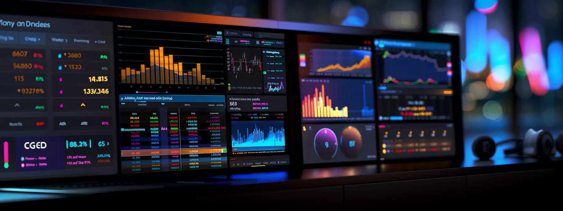 a vibrant digital interface displaying customizable stock price alerts, set against a sleek trading platform backdrop, illuminated by dynamic charts and real-time data, showcasing the essence of informed investment decision-making.